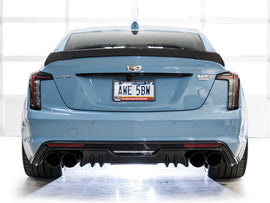 AWE 22-26 Cadillac CT5-V Blackwing SwitchPath Exhaust - Diamond Black Tips