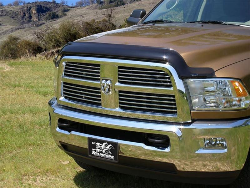 Stampede 19-21 Ram 2500 / 3500 Vigilante Premium Hood Protector - Smoke - Corvette Realm