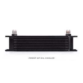 Mishimoto Universal 10 Row Oil Cooler - Black - Corvette Realm