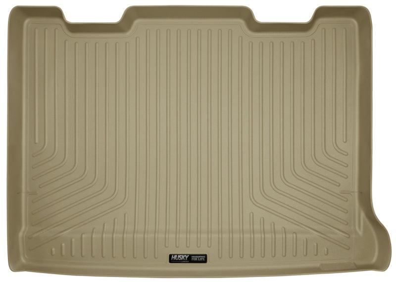 Husky Liners 07-13 GM Escalade/Suburban/Yukon WeatherBeater Tan Rear Cargo Liners (Behind 3rd Row) - Corvette Realm