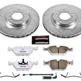 Power Stop 01-06 BMW M3 Front Z26 Street Warrior Brake Kit - Corvette Realm