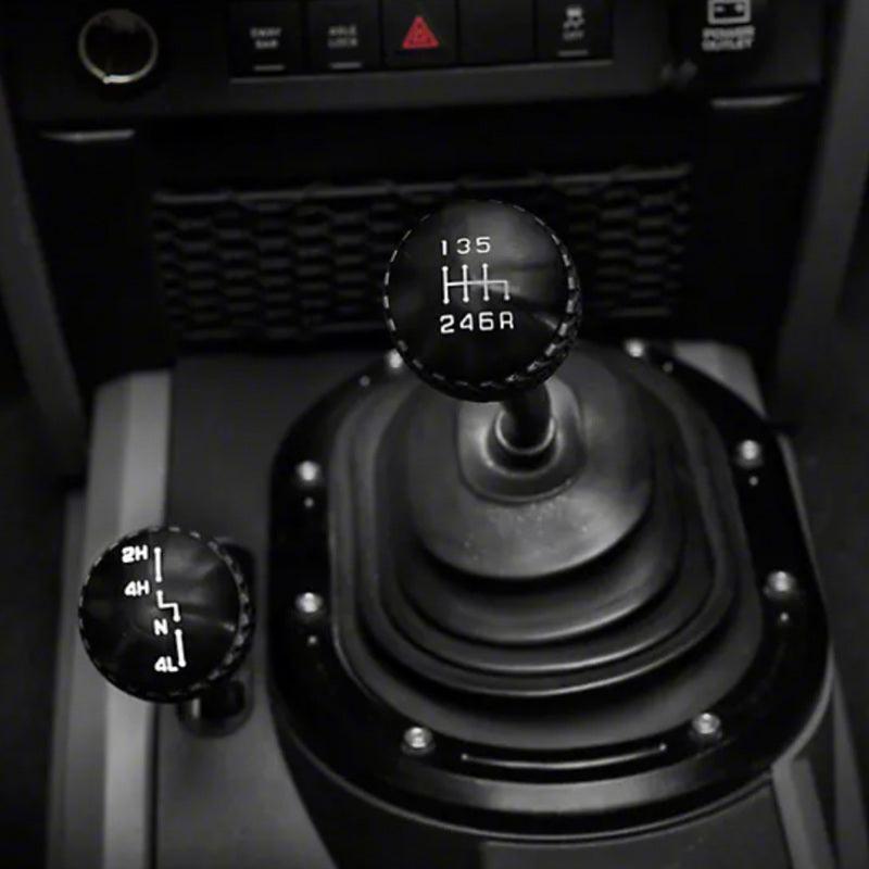 DV8 Offroad 2011-2018 Jeep JK 6-Speed Shift Knob Black - Corvette Realm