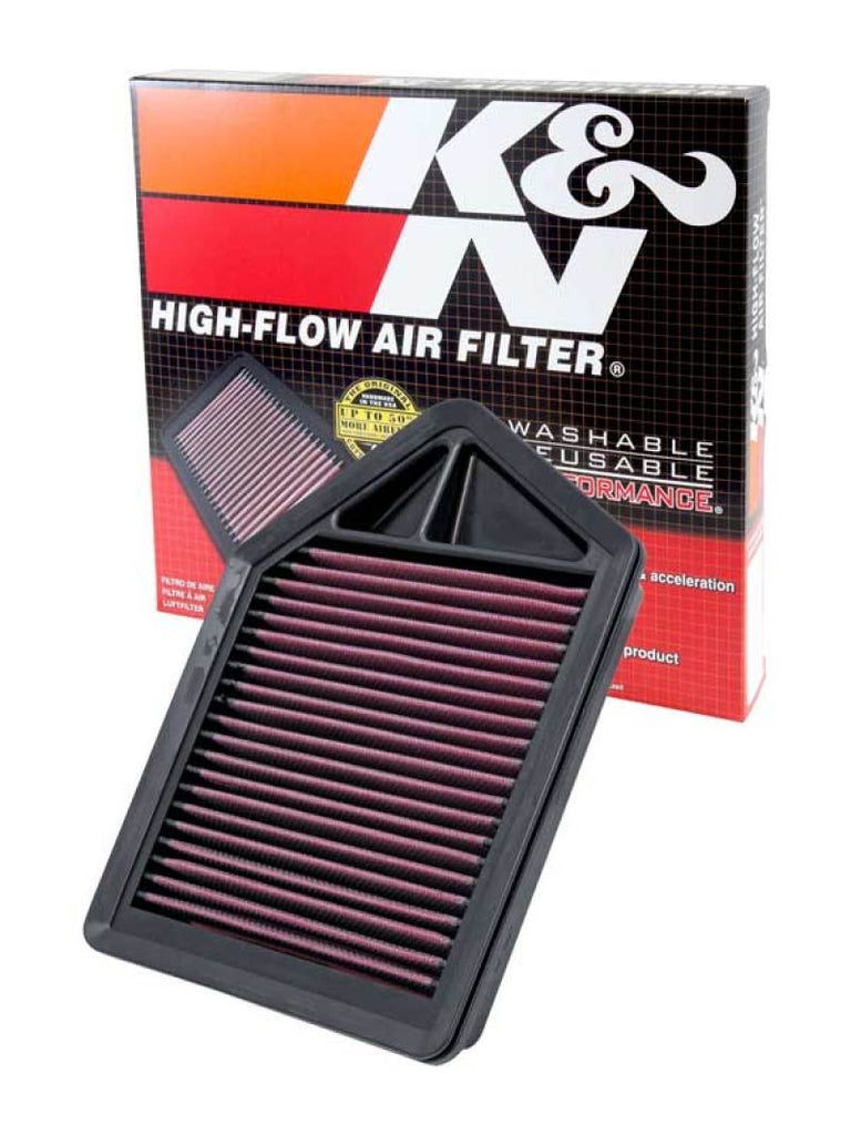 K&N 10 Honda CR-V 2.4L-L4 Drop In Air Filter