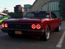 Load image into Gallery viewer, Oracle Pre-Installed Lights 5.75 IN. Sealed Beam - Red Halo - Corvette Realm