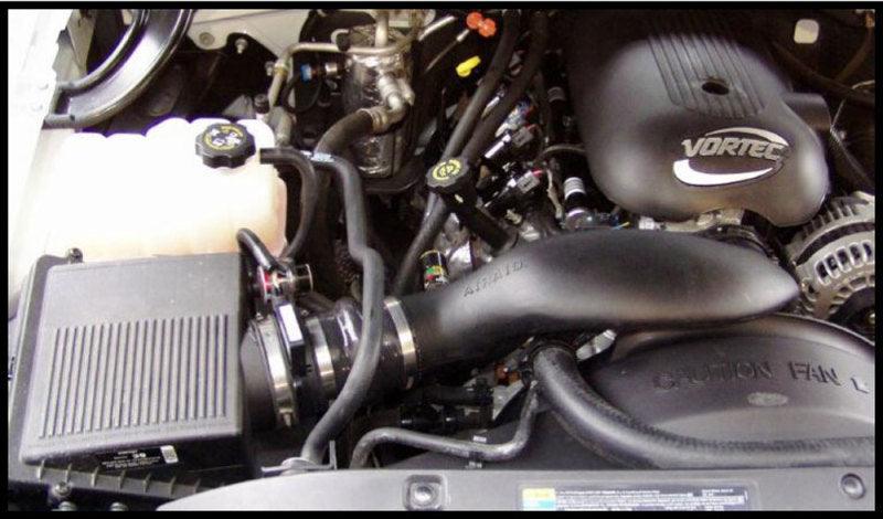 Airaid 99-04 Chevy / GMC / Cadillac 4.8/5.3/6.0L Airaid Jr Intake Kit - Dry / Red Media - Corvette Realm