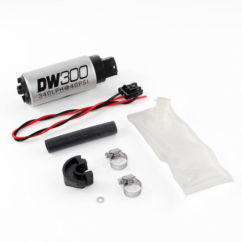 DeatschWerks 94+ Nissan 240sx/Silvia S14/S15 DW300 340 LPH In-Tank Fuel Pump w/ Install Kit - Corvette Realm