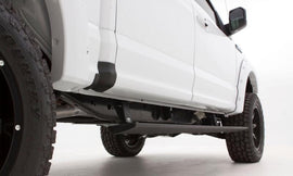 Husky Liners 14-18 GMC Sierra 1500 CC Trail Armor Rocker Panel & Sill Plate Cover (4pc) - Tex. Blk