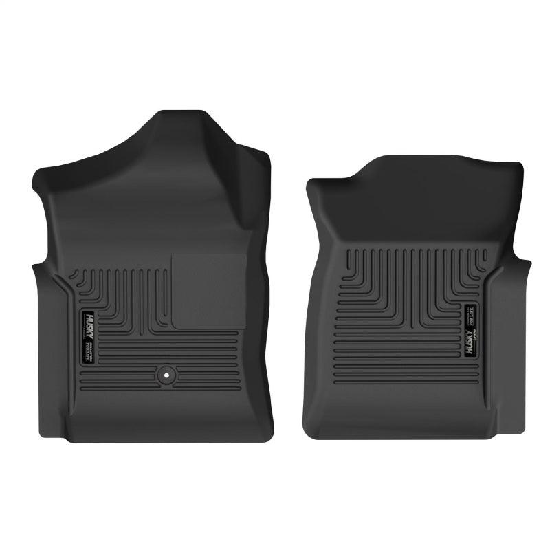 Husky Liners 99-06 Chevrolet Silverado 1500 X-act Contour Front Floor Liners (Black) - Corvette Realm