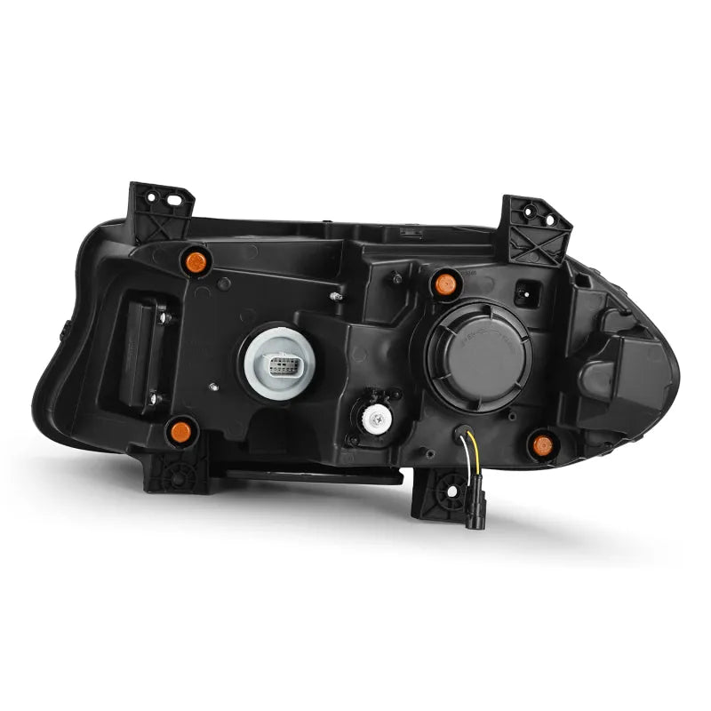 AlphaRex 15-23 Dodge Charger NOVA LED Proj Headlights Alpha-Blk w/Actv Light & Seq.Sig / SB DRL