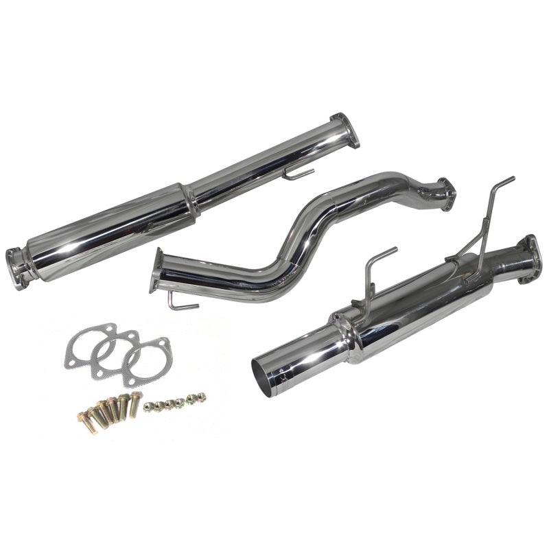 Injen 11-17 Nissan Juke 1.6L 4cyl Turbo FWD ONLY (incl Nismo) SS Cat-Back Exhaust - Corvette Realm