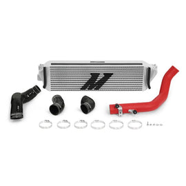 Mishimoto 2017+ Honda Civic Type R Intercooler Kit - Silver Intercooler Red Piping - Corvette Realm