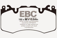 Load image into Gallery viewer, EBC 13+ Land Rover Range Rover 3.0 Supercharged Extra Duty Front Brake Pads - Corvette Realm