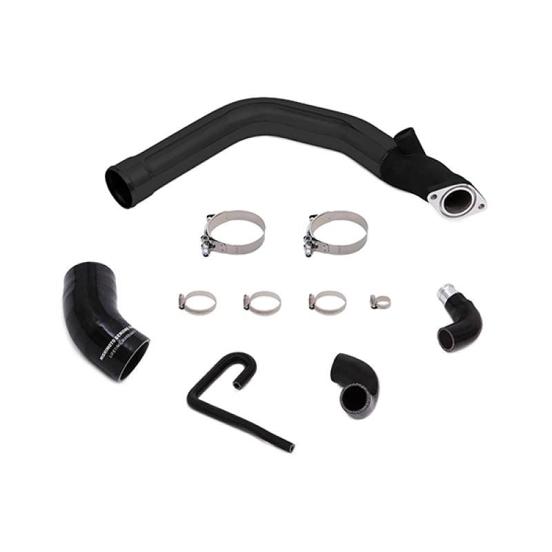 Mishimoto 2015 Subaru WRX Charge Pipe Kit - Wrinkle Black - Corvette Realm