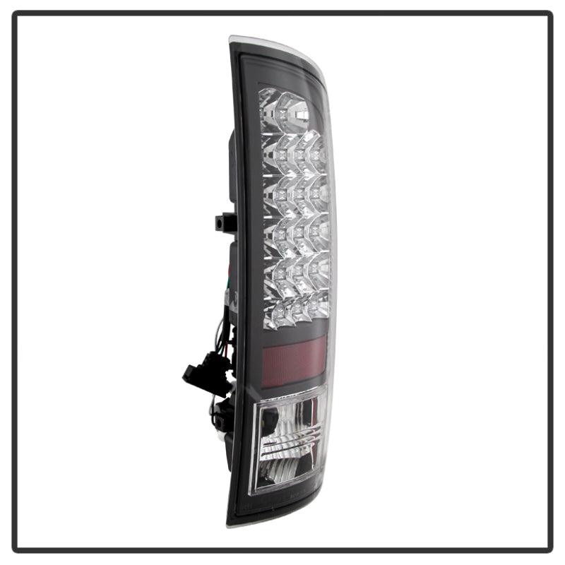 Spyder Dodge Ram 07-08 1500/Ram 07-09 2500/3500 LED Tail Lights Black ALT-YD-DRAM06-LED-BK - Corvette Realm