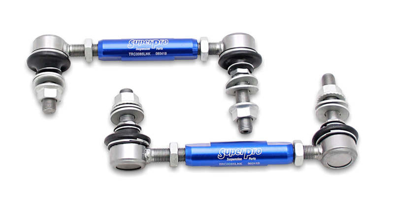 SuperPro 2003 Lexus GX470 Base Front HD Adjustable End Link Set