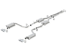 Load image into Gallery viewer, Borla 15-23 Dodge Challenger R/T 5.7L Dual Rectangle Angle Cut Dual Split Rear Exit S-Type Exhaust