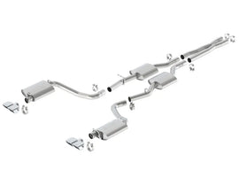 Borla 15-23 Dodge Challenger R/T 5.7L Dual Rectangle Angle Cut Dual Split Rear Exit S-Type Exhaust