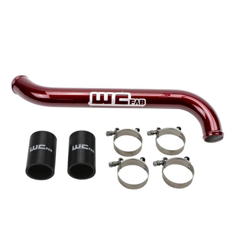 Wehrli 11-16 Chevrolet 6.6L LML Duramax Upper Coolant Pipe - Gloss White - Corvette Realm