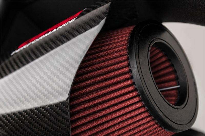 Corsa 19-21 Dodge Challenger SRT/Hellcat/Redeye/Demon Carbon Fiber Air Intake w/ DryTech 3D No Oil - Corvette Realm