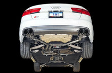 Load image into Gallery viewer, AWE Tuning Audi C7 / C7.5 S6 4.0T Touring Edition Exhaust - Diamond Black Tips - Corvette Realm