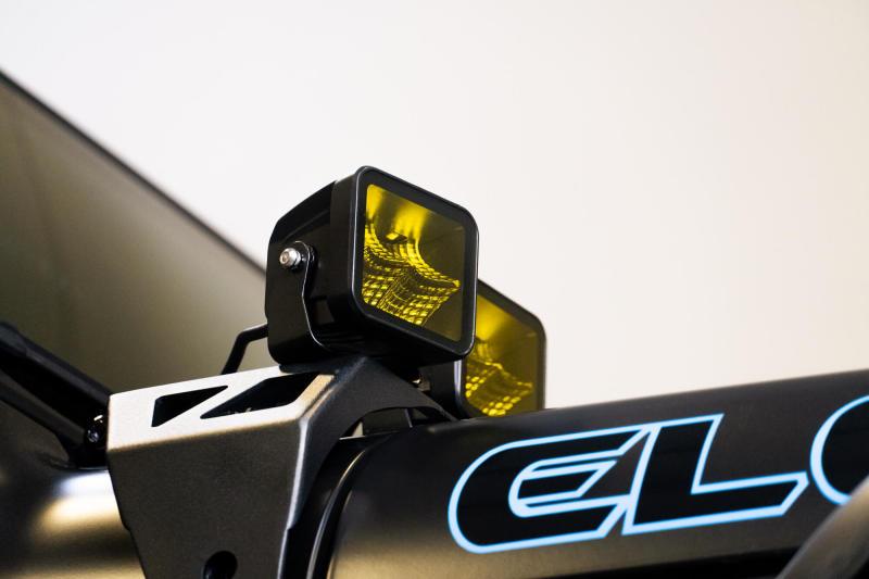 DV8 Offroad 3in Elite Series LED Amber Pod Light - Corvette Realm