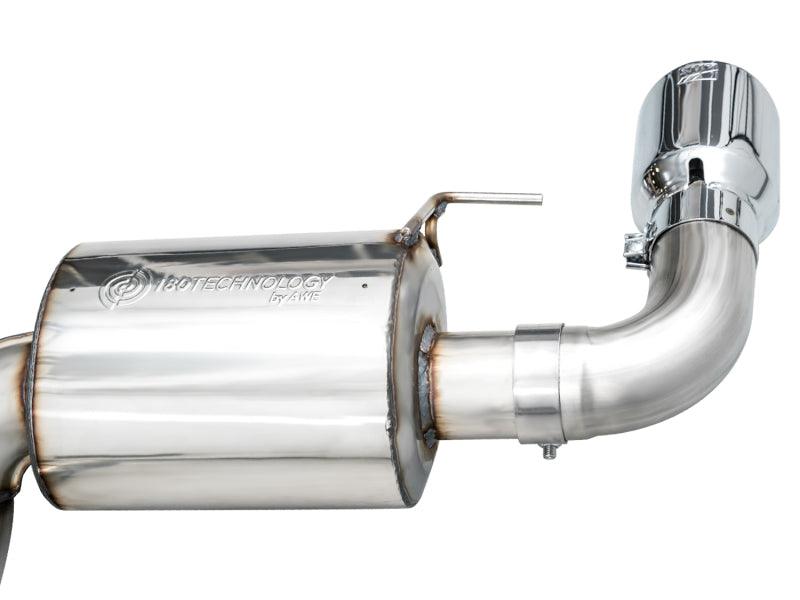 AWE 19-23 BMW 330i / 21-23 BMW 430i Base G2X Touring Axle Back Exhaust - Chrome Silver - Corvette Realm