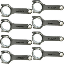 Load image into Gallery viewer, Manley Chevrolet LS 6.125 Length H Tuff Series Connecting Rod Set w/ ARP 2000 Bolts - Corvette Realm