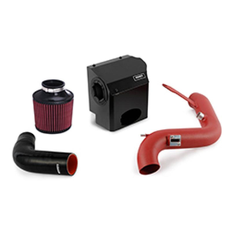 Mishimoto 14-15 Ford Fiesta ST 1.6L Performance Air Intake Kit - Wrinkle Red - Corvette Realm