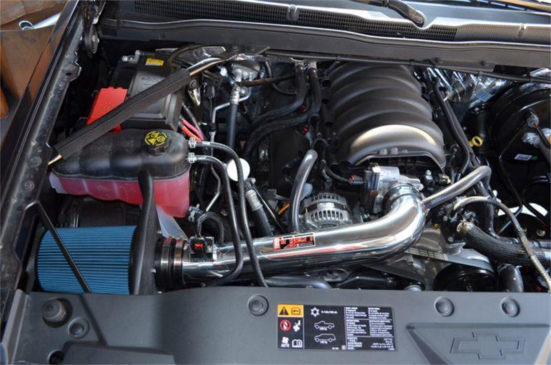 Injen 14-19 Chevy Silverado/GMC Sierra P/U 5.3L Polished Short Ram Intake w/ MR Tech & Heat Shield - Corvette Realm