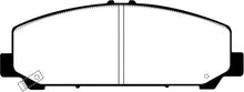 Load image into Gallery viewer, EBC 06-07 Infiniti QX56 5.6 (Akebono) Yellowstuff Front Brake Pads - Corvette Realm