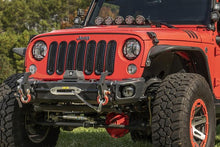 Load image into Gallery viewer, Rugged Ridge 07-18 Jeep Wrangler JK Arcus Front Bumper Set w/Tray &amp; Hooks - Corvette Realm