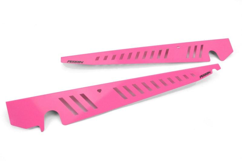 Perrin 2015+ Subaru WRX/STI Fender Shroud Set - Hyper Pink - Corvette Realm