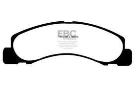 EBC 00-02 Ford Excursion 5.4 2WD Yellowstuff Front Brake Pads - Corvette Realm