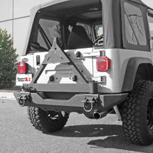 Load image into Gallery viewer, Rugged Ridge Tire Carrier XHD Rear Bumper 76-06 Jeep CJ / Jeep Wrangler - Corvette Realm