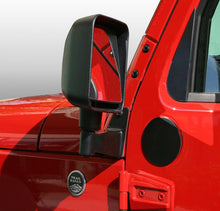 Load image into Gallery viewer, Rugged Ridge 07-18 Jeep Wrangler JK Black Mirror Filler Plates - Corvette Realm