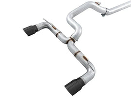 AWE Tuning Ford Focus RS Track Edition Cat-back Exhaust - Diamond Black Tips - Corvette Realm