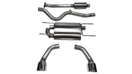 Corsa 12-14 Scion FRS / Subaru BRZ Polished Sport Cat-Back Exhaust - Corvette Realm