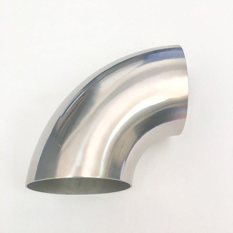 Ticon Industries 2.0in Diameter 90 1.1D/2.2in CLR 1mm/.039in Wall Thickness Titanium Elbow - Corvette Realm