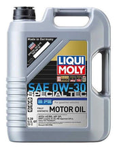 Load image into Gallery viewer, LIQUI MOLY 5L Special Tec B FE Motor Oil SAE 0W30 - Corvette Realm