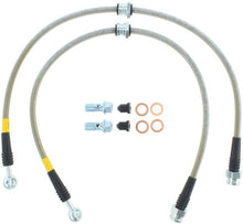 Load image into Gallery viewer, StopTech 06-12 Mitsubishi Eclipse Stainless Steel Front Brake Lines - Corvette Realm