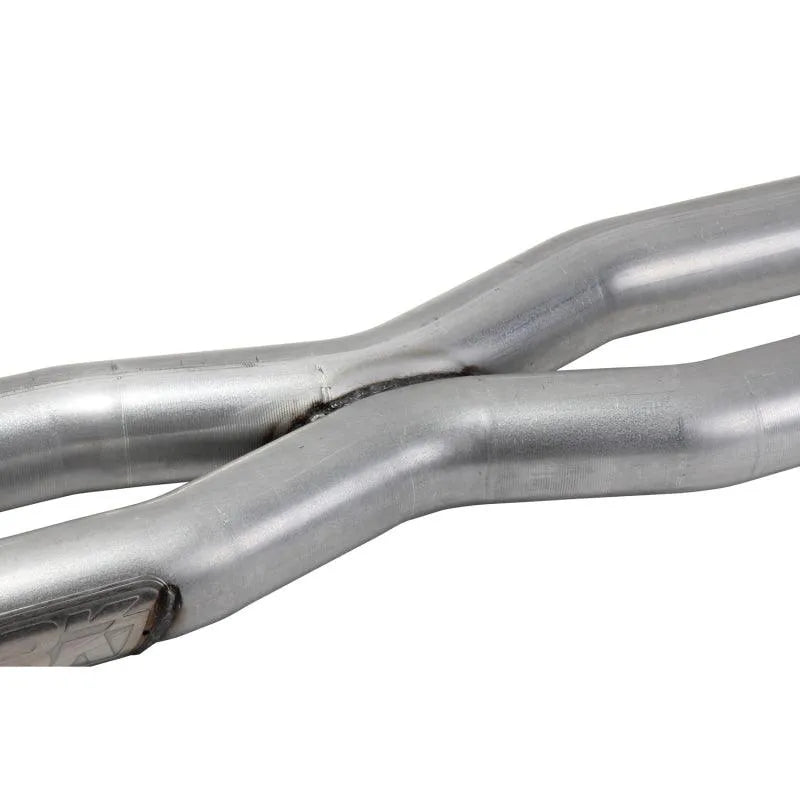 BBK 15-20 Ford Mustang GT 5.0L Resonator Delete X-Pipe (For Use w/Shorties Or Stock Manifolds) - Corvette Realm