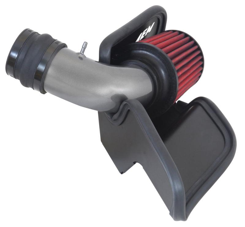 AEM 11-14 Volkswagen Jetta 2.0L L4 - Cold Air Intake System - Gunmetal Gray - Corvette Realm