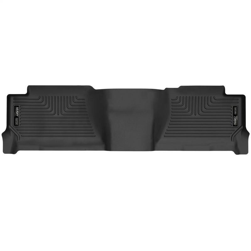 Husky Liners 2004-2006 Chevrolet Silverado 1500 Crew Cab Pickup X-act Contour Rear Floor Mat (Black) - Corvette Realm