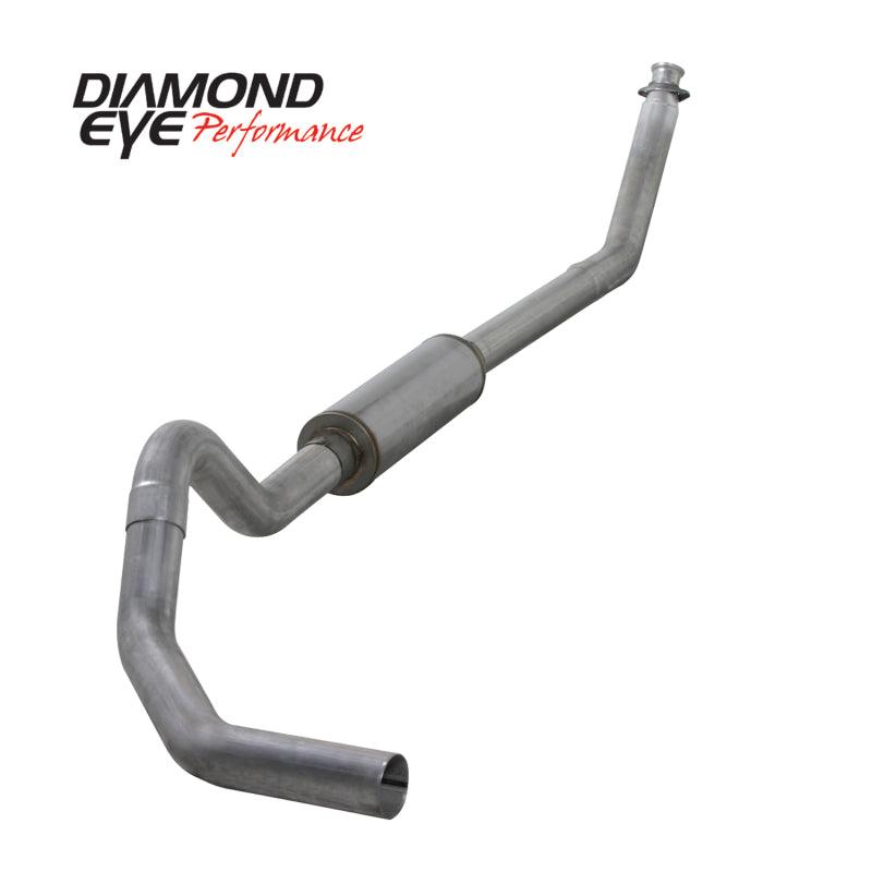 Diamond Eye KIT 4in TB SGL AL: 98.5-02 DODGE CUMMINS 5.9L - Corvette Realm