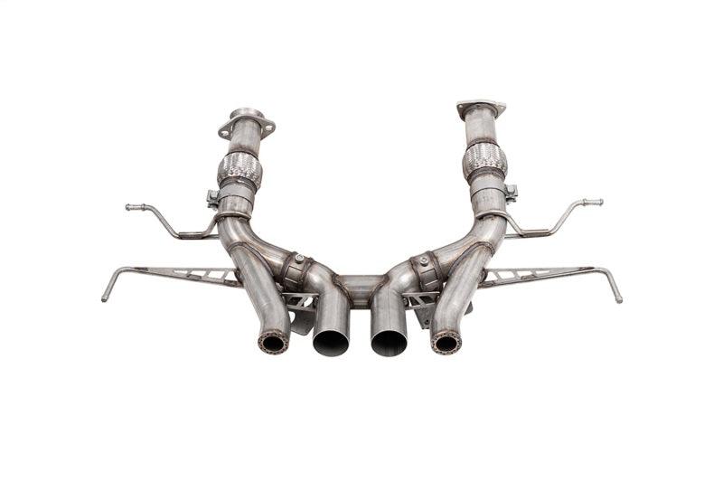 Corsa 2023 Chevrolet Corvette C8 Z06 3in Valved Cat-Back Exhaust Muffler Delete Track System w/o Tip - Corvette Realm