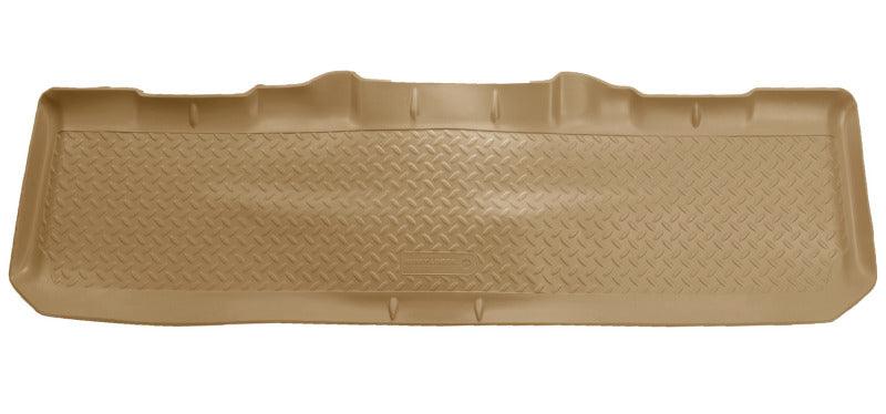 Husky Liners 99-07 Ford F-250-F-550 Super Duty Crew Cab Classic Style 2nd Row Tan Floor Liners - Corvette Realm