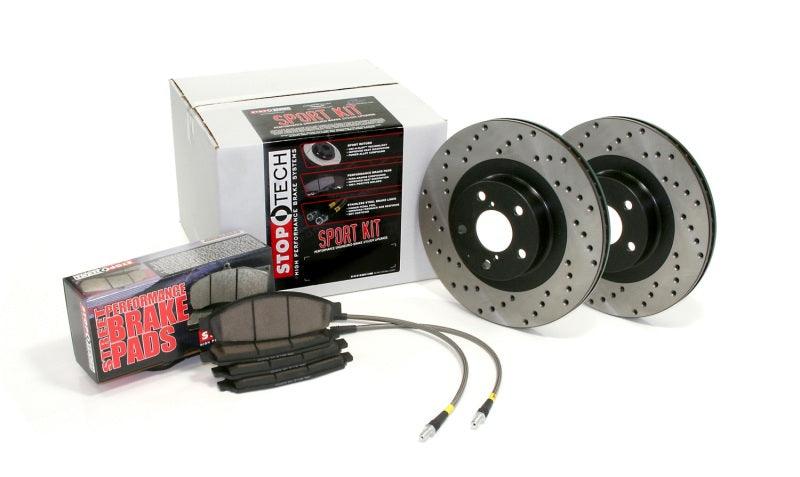 Sport Axle Pack Drilled Rotor, Front - Corvette Realm