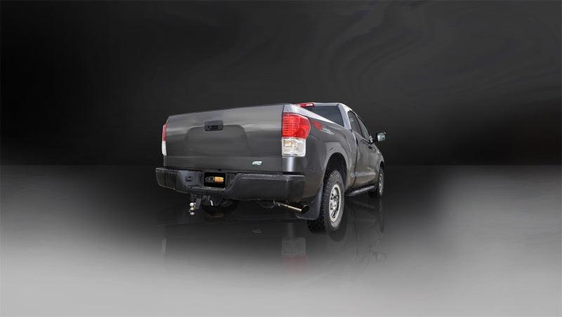 Corsa/dB 11-14 Toyota Tundra Double Cab/Crew Max 5.7L V8 Polished Sport Cat-Back Exhaust - Corvette Realm