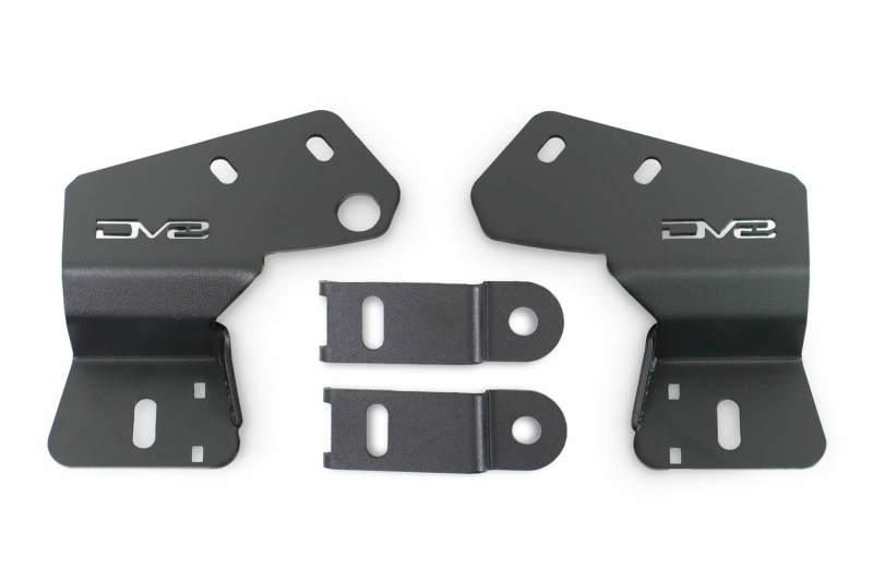 DV8 Offroad 2021 Ford Bronco A Pillar Dual Light Pod Drop Mounts - Corvette Realm