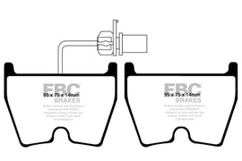 EBC 06-09 Audi RS4 4.2 (Cast Iron Rotors) Yellowstuff Front Brake Pads - Corvette Realm